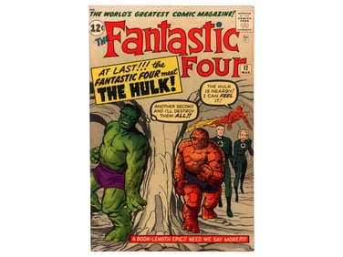 Marvel Comics Fantastic Four #12