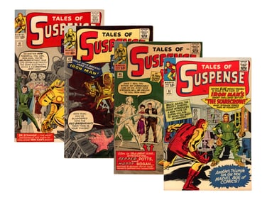 (4) Marvel Comics Tales of Suspense Issues