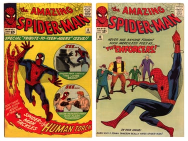 (2) Marvel Comics Amazing Spider-Man Early Issues