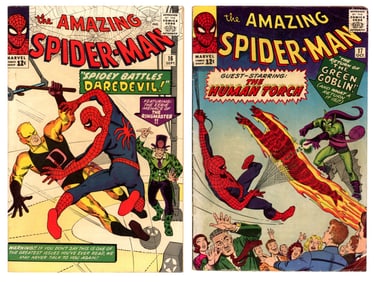 (2) Marvel Comics Amazing Spider-Man Early Issues