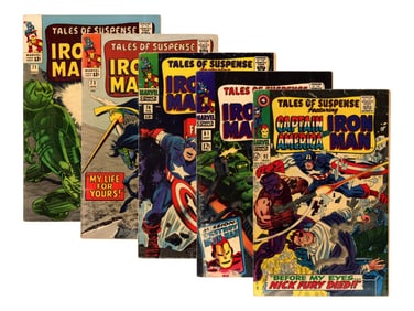 (5) Marvel Comics Tales of Suspense Issues