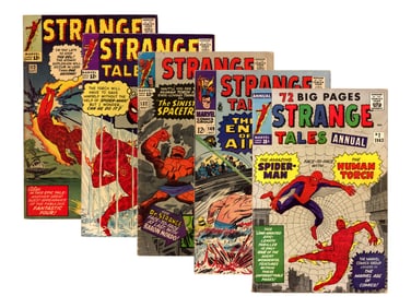 (5) Marvel Comics Strange Tales Issues