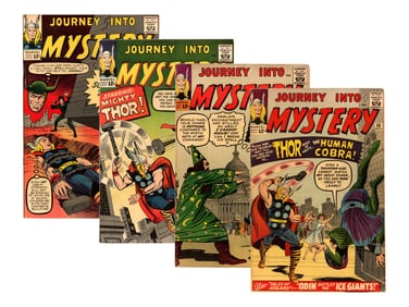 (4) Marvel Comics Journey Into Mystery Issues