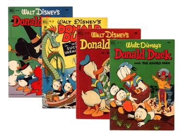 (4) Disney Comics including Four Color