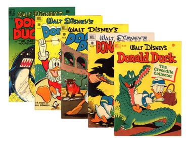 (5) Disney Four Color Comics