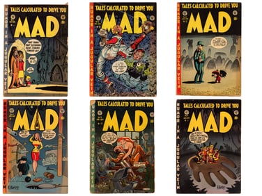 E.C. Comics Mad Complete Run 1-23