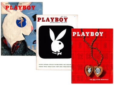 1954-58 Playboy Magazine Group - 18 Issues