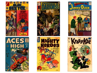 Short Box of Assorted Comics & Graphic Novels