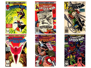 (2) Short Boxes of Comics - X-Men & Spider-Man