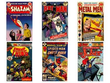 (2) Boxes of Assorted Comics