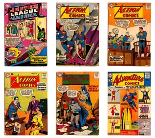 (6) DC Comics Silver Age Issues