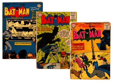 (3) DC Batman Early Issues