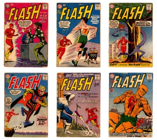 Flash Comic Lot Silver Age