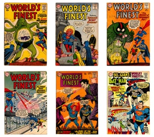 D.C. Comic Lot includes Silver Age