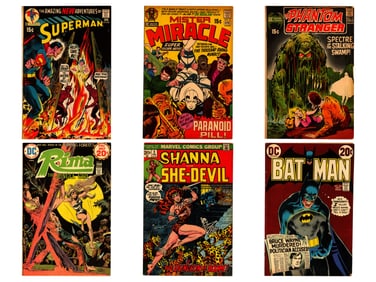 D.C. Comics Bronze Age Estate Lot