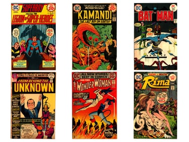D.C. Comics Bronze Age Estate Lot