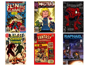 Mixed Comic Lot - Marvel, DC, and Other Titles