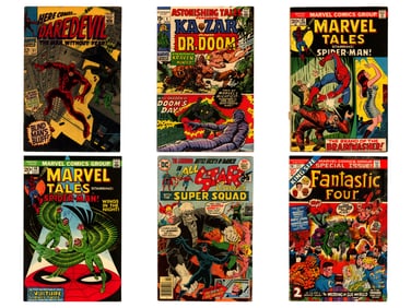 Mixed Comic Lot, Marvel & DC Titles