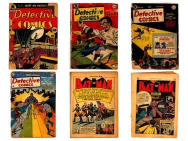 Detective Comics Long Box, Incl. Early Issues