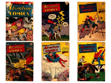 Adventure Comics Long Box Incl. Early Issues