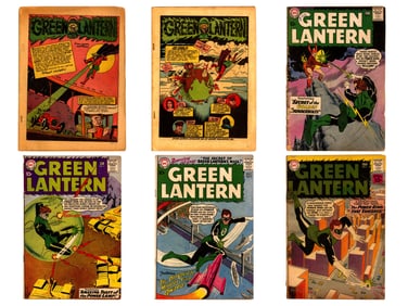 Green Lantern Comics Lot, Incl. Early Issues