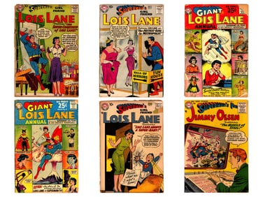 Jimmy Olson & Lois Lane Comics, Incl. Early Issues