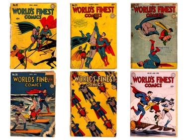 World's Finest Comics Long Box, Incl. Early Issues
