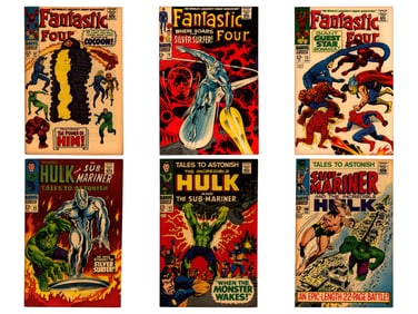 Marvel (10) Higher Grade Silver Age Books