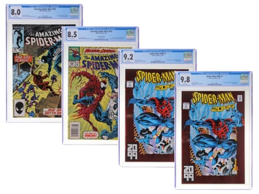 (4) Amazing Spider-Man & Related CGC Graded Comics