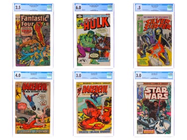 (7) Mixed Marvel Titles CGC Graded Comics