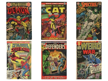 Marvel & DC Bronze Comic Lot, All #1 Issues