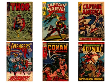 Marvel Silver & Bronze Age Estate Comic Lot