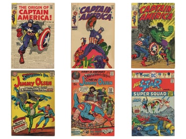 DC & Marvel Silver & Bronze Age Estate Comic Lot