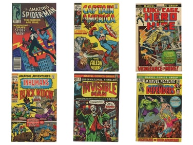Marvel Silver & Bronze Age Estate Comic Lot