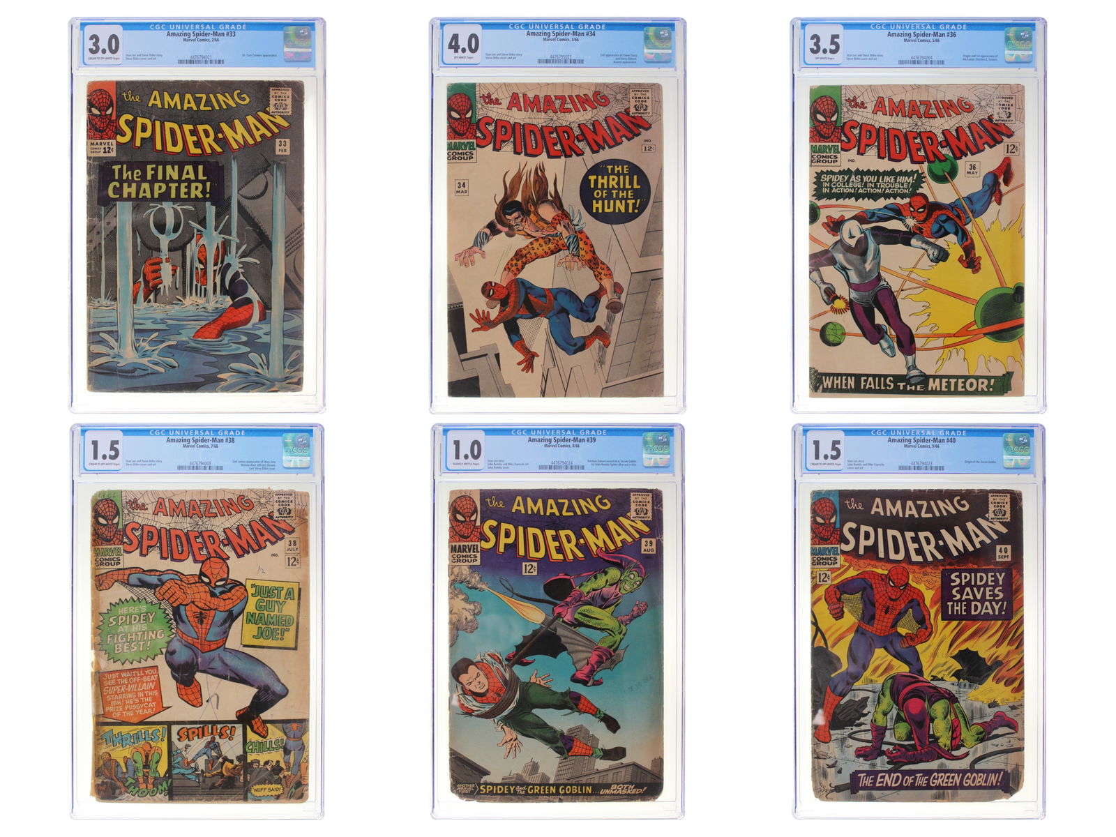 (8) Amazing Spider-Man CGC Graded Comics (1 of 10)