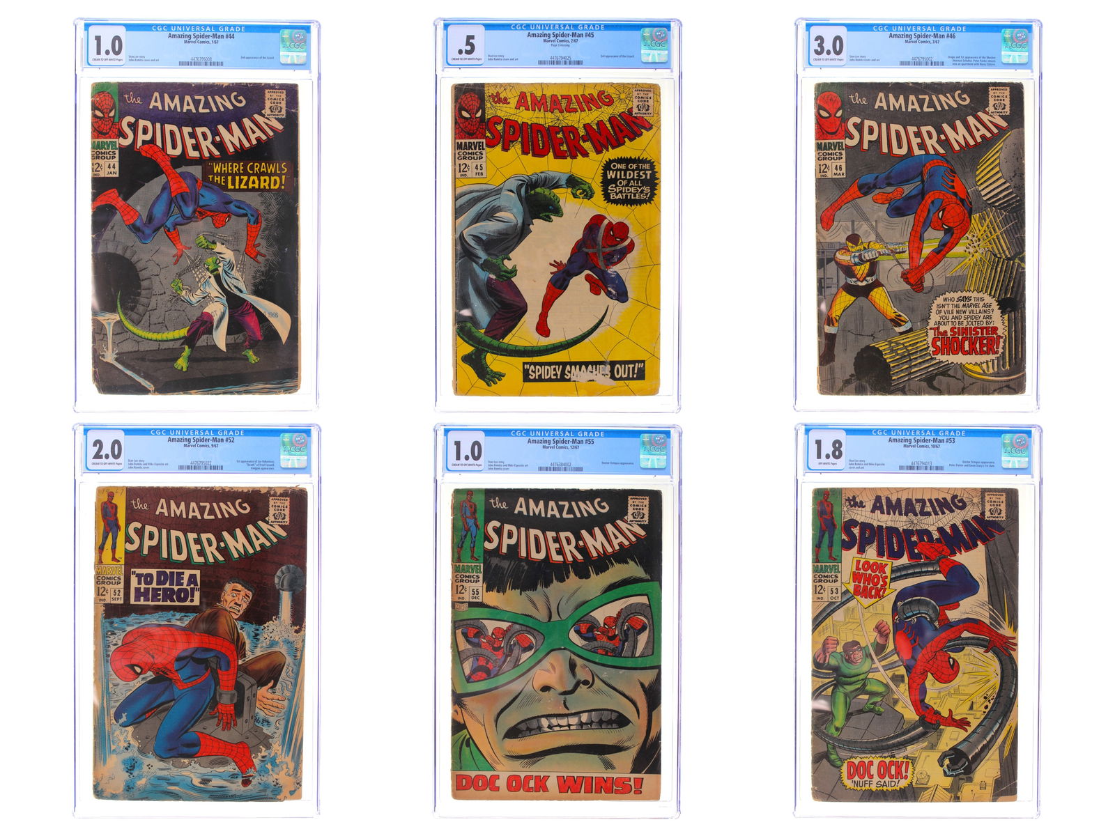 (7) Amazing Spider-Man CGC Graded Comics (1 of 9)