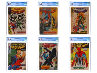 (7) Amazing Spider-Man CGC Graded Comics