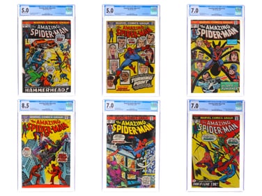 (6) Amazing Spider-Man CGC Graded Comics