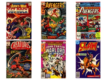Marvel & DC Silver & Modern Age Comic Lot