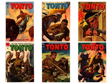 Lone Ranger's Companion Tonto #1-33 Complete Run