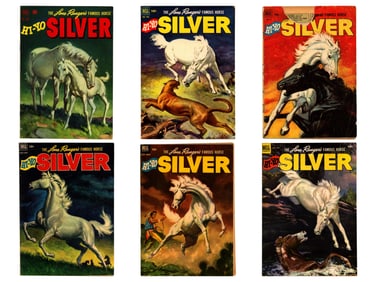 Dell Lone Ranger's Horse Silver #1-36 Complete Run