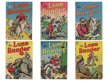 Dell, The Lone Ranger #4-145 Complete Run
