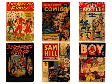 Mixed Golden & Silver Age Comic Lot