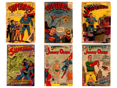 DC Comics Golden/Silver Age Lot w/Keys, Low Grade