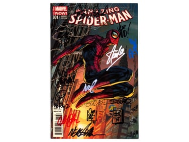 Amazing Spider-Man #1 (2014) Variant Signed