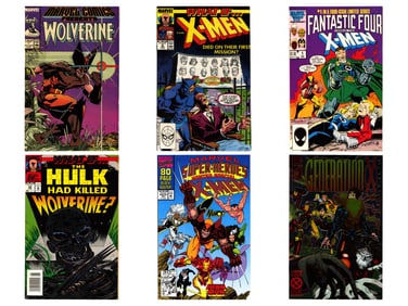 Modern Marvel & DC Comic & Graphic Novel Lot