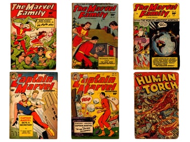 Golden Age Comic Lot (7) Books