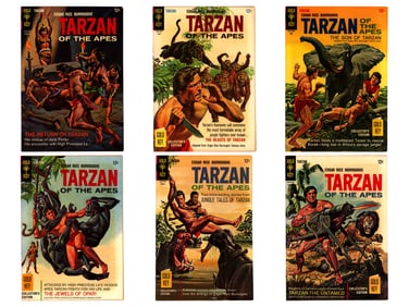 Tarzan Gold Key Comic Lot