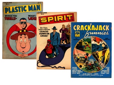 Golden Age Comic Lot (3) Books
