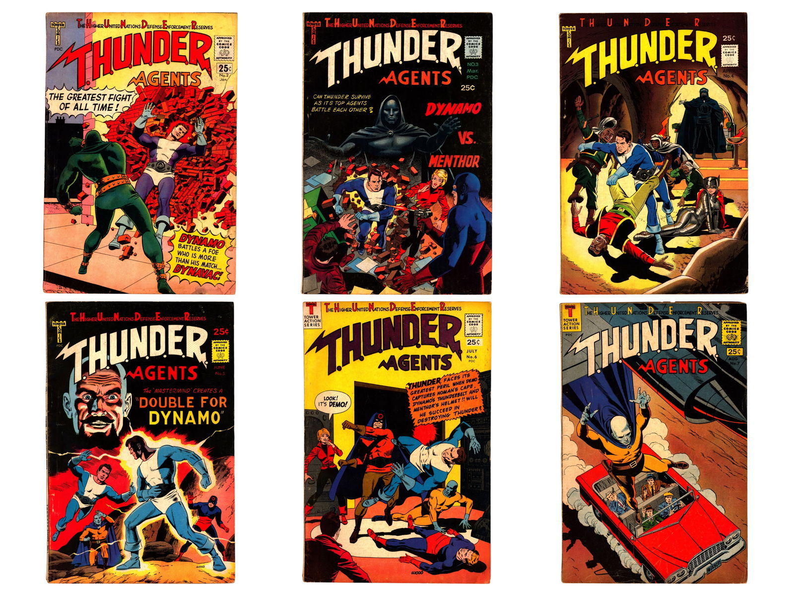 Thunder Agents. Tower Comics (13) Books (1 of 3)